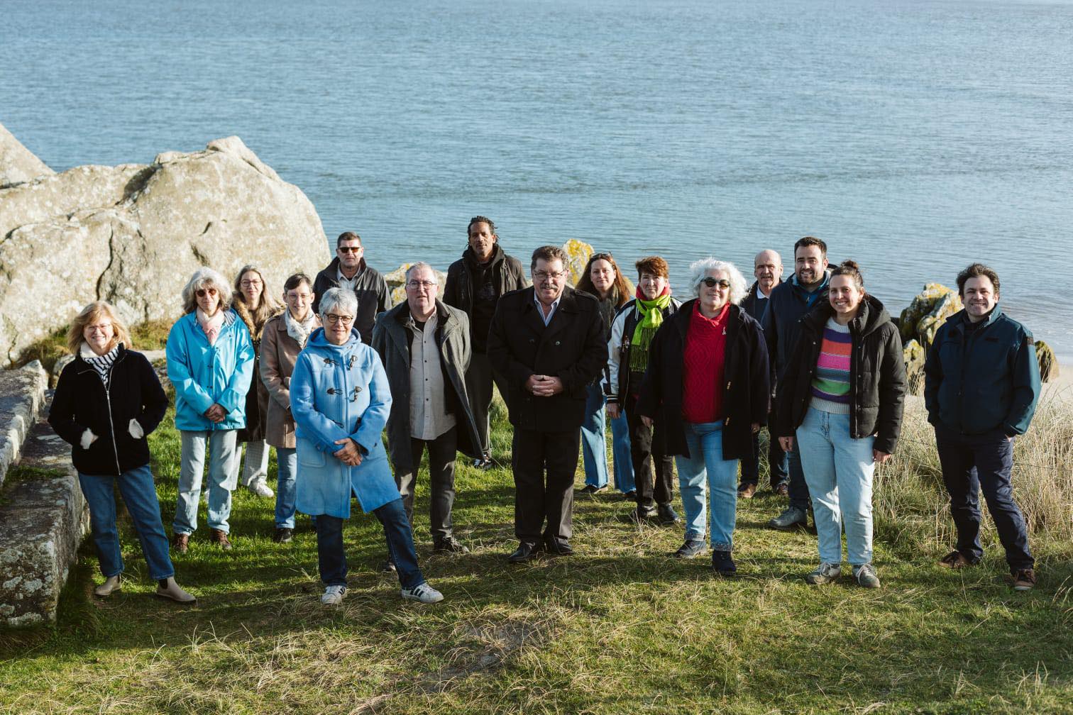 L'équipe Guissény avec vous - Jean-Louis Bondu et les co-listiers